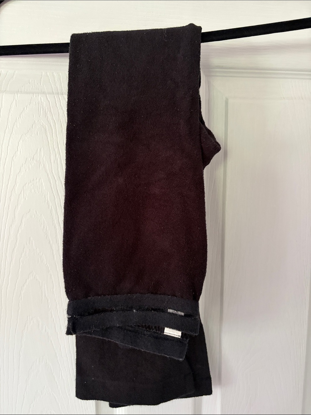Alo Black Fleece-Lined Pants